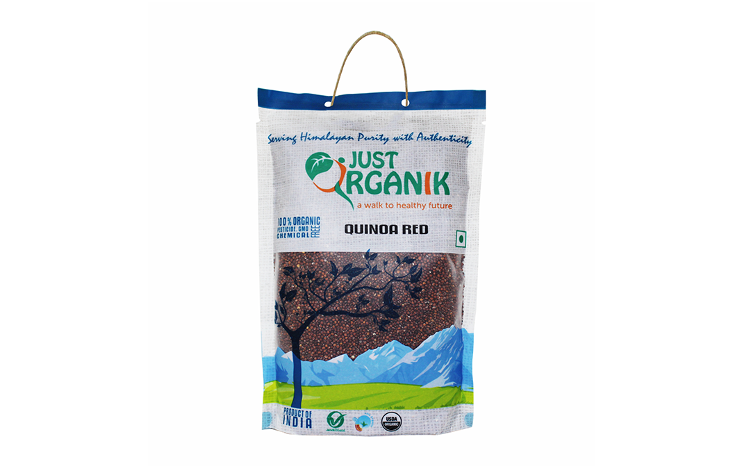 Just Organik Quinoa Red   Pack  500 grams